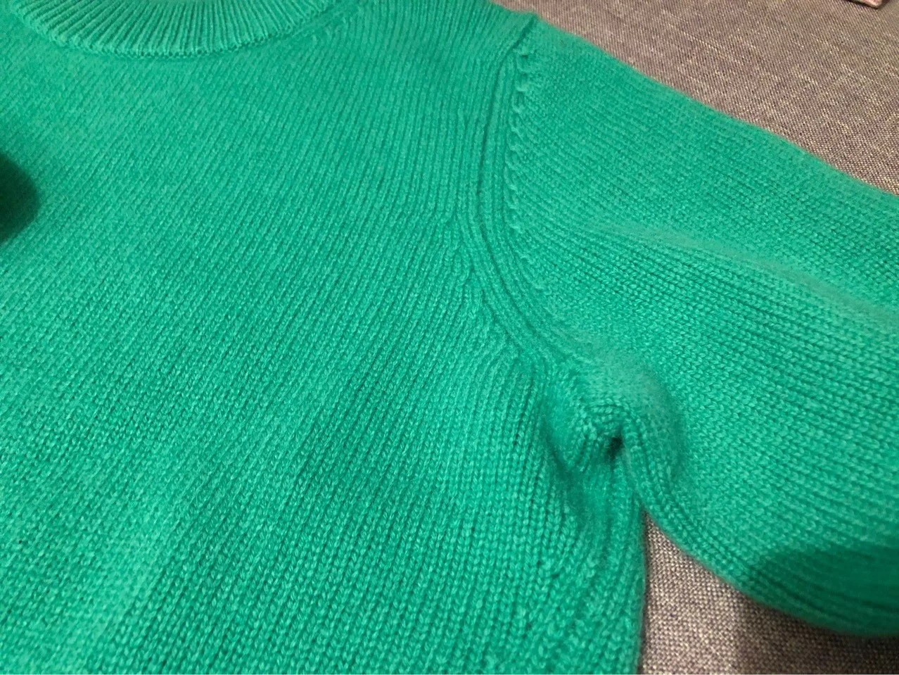 

2020 Autumn and Winter New Sweater Women's Cashmere Blend Style Sweater