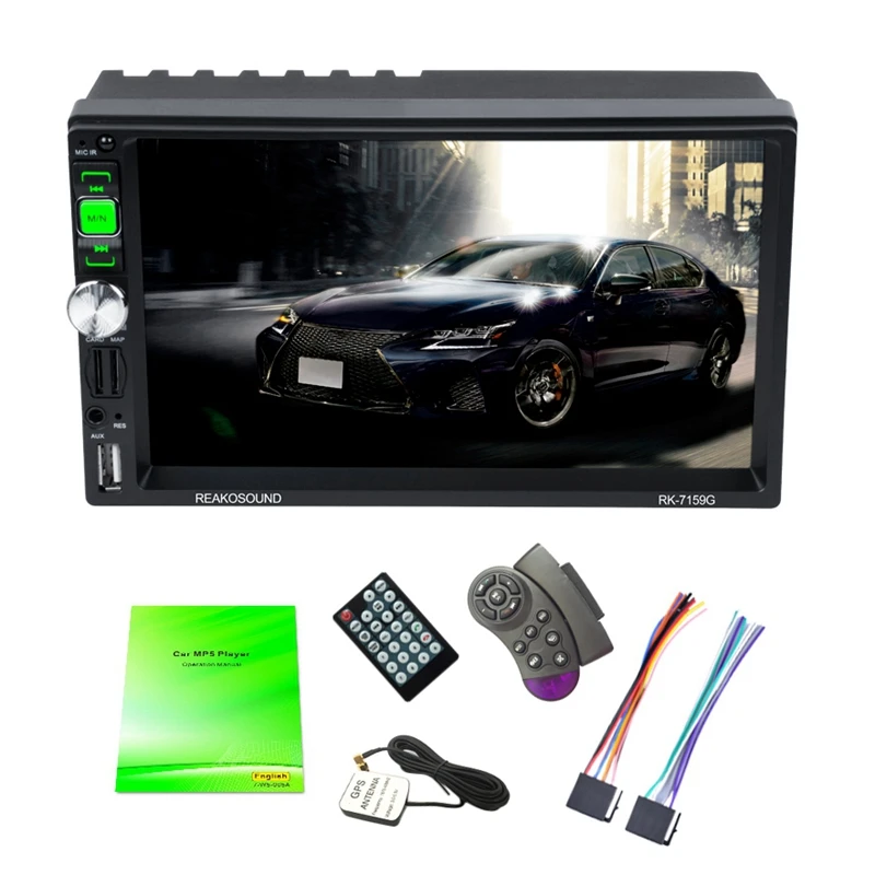 

Android MP5 Player Wireless Car Audio 2 Din Car Radio Stereo Bluetooth GPS RDS/AM/FM for Car