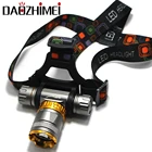 Купание Diver XM-T6 Дайвинг светодиодный налобный фонарь Водонепроницаемый головной светильник светодиодный фонарик для плавания светильник велосипеда светильник рыболовная лампа Применение 18650 Тесто