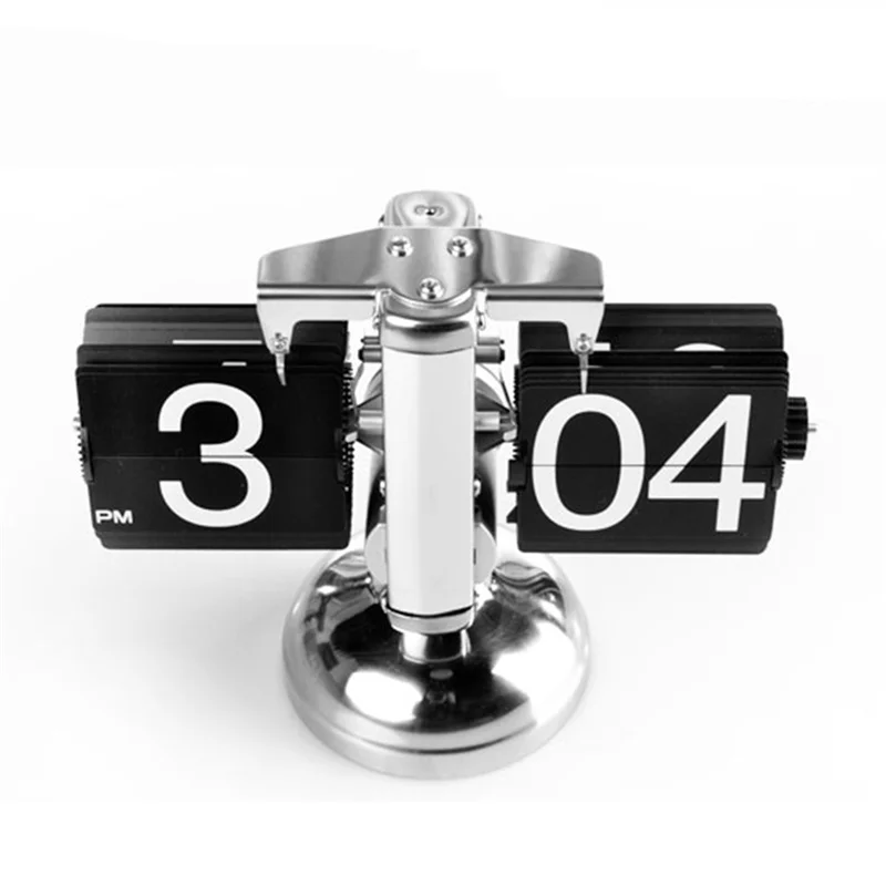 Лидер продаж Автоматические Цифровые кварцевые откидные часы токарные