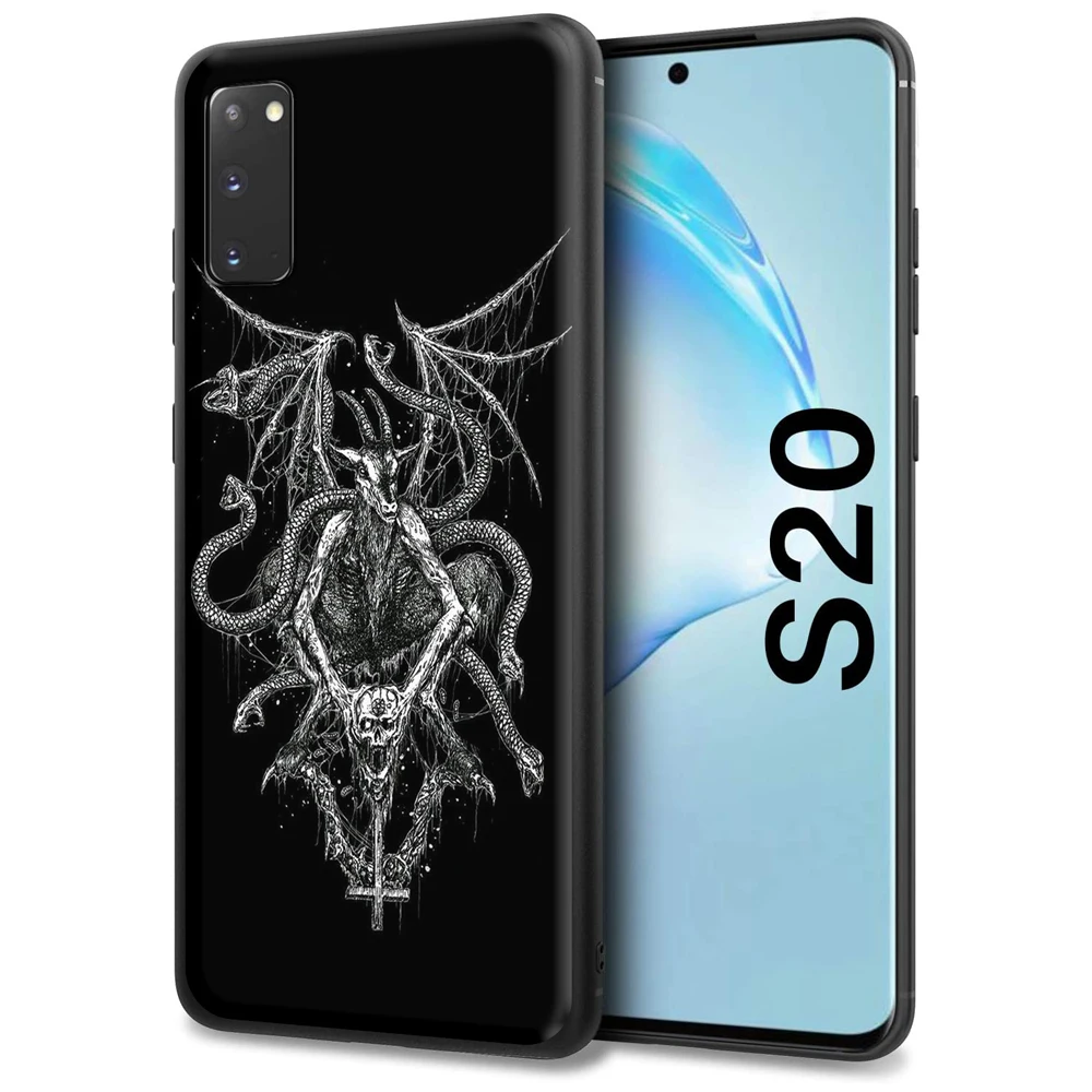 Пентаграмма 666 дьявольский сатанический чехол для Samsung Galaxy A5 A6 A9 M11 M21 M31 S21 S21S S30 M51 A02