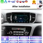 1 + 16G Android автомобильный мультимедийный плеер GPS для KIA Sportage 4 2016 2017 2018 2019 Автомобильный GPS навигатор Радио Стерео головное устройство