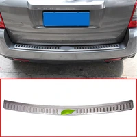 stainless steel exterior rear trunk bumper scuff plate door sill accessories for land rover freelander 2 2008 2016 car styling