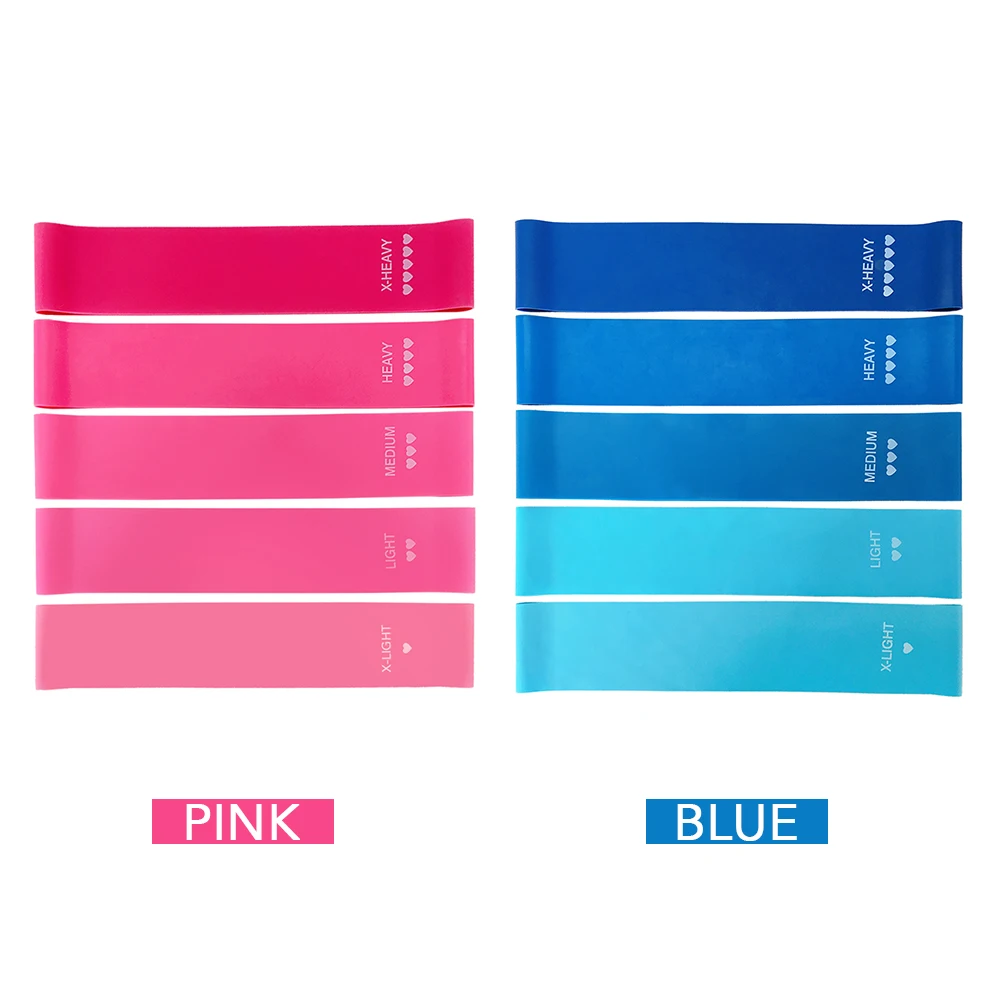 Ремешки для фитнес-оборудования Йога Сопротивление латексная резина Pull Loop Band