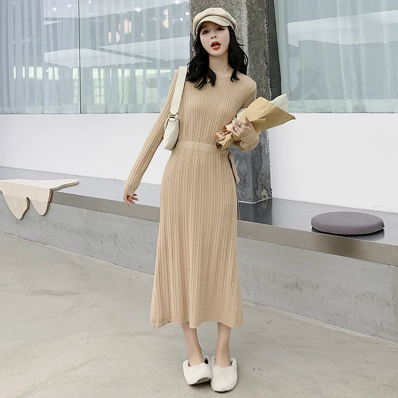 Женский корсет с длинным рукавом зеленое черное розовое платье свитер женское