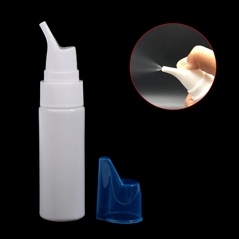 Botella de viaje portátil para la nariz, bote de espray Nasal de 70ML, vacío, fácil de operar, herramientas de limpieza para la salud, venta al por mayor