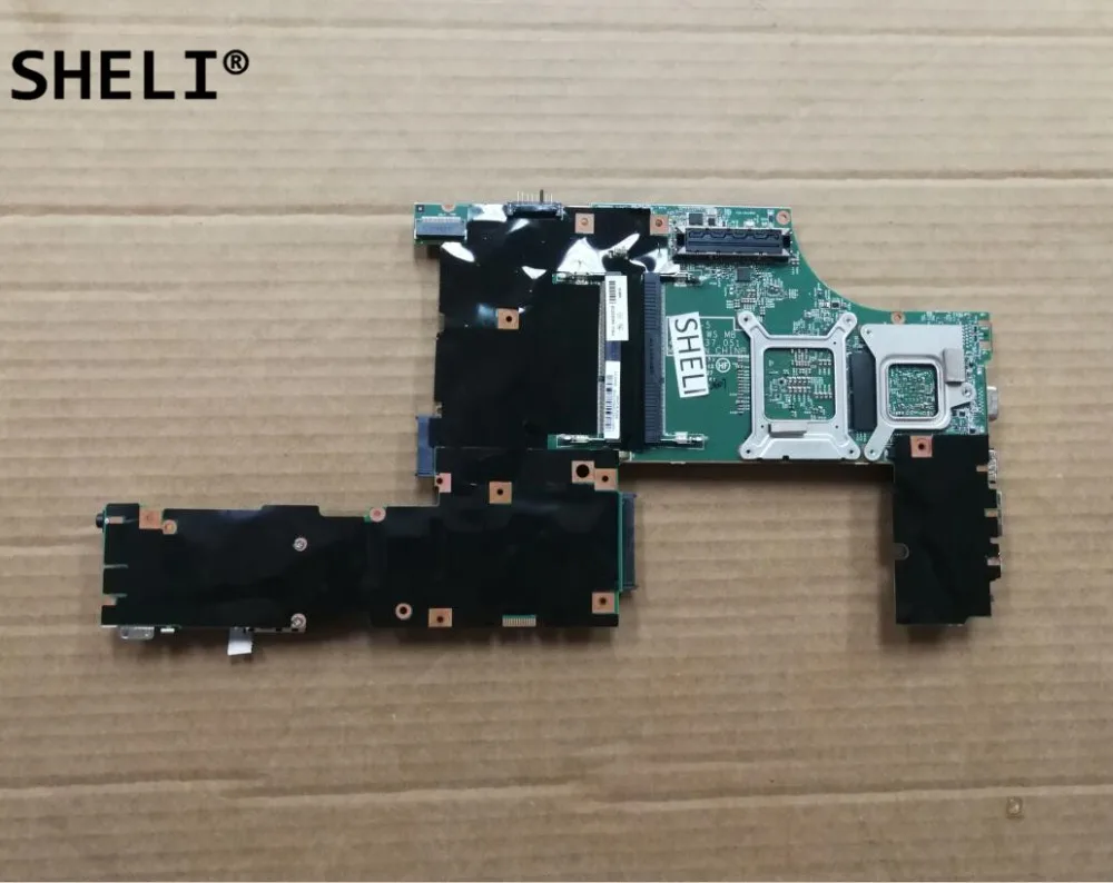 SHELI для Lenovo T520 T520i W520 материнская плата с N12P Q1 A1 FRU: 04W2028|Материнские платы| |