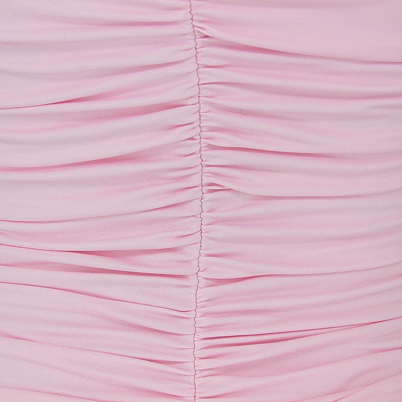 Сетчатое летнее платье Justchicc женское без рукавов на бретелях спагетти