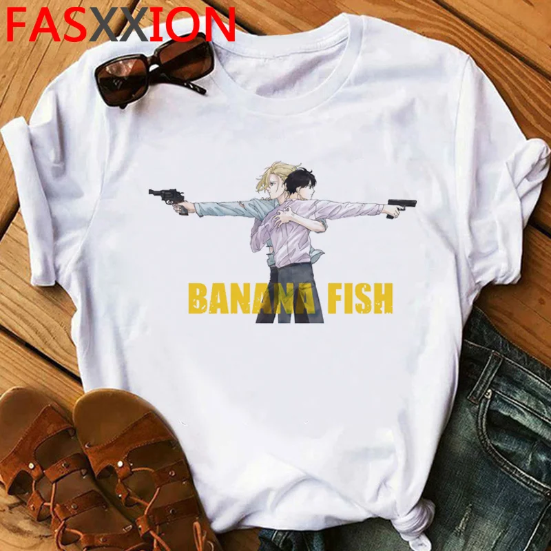 

Banana Fish clothes female grunge plus size tumblr t shirt clothes harajuku