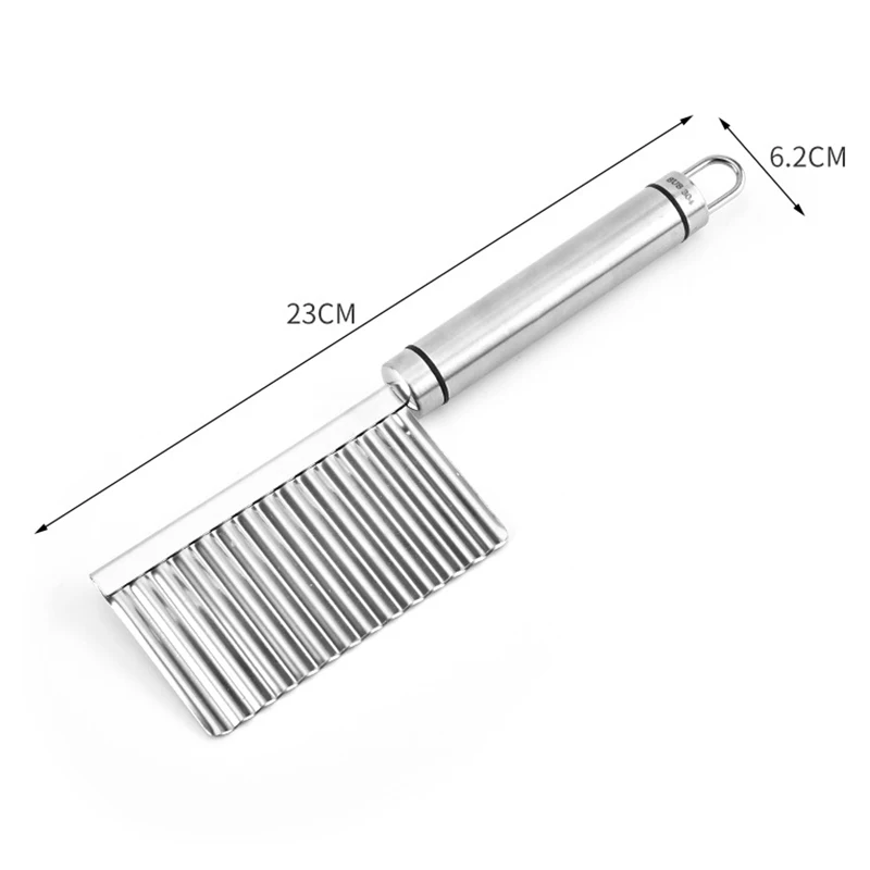 Ножи для картофеля фри Ripple Wave резак из нержавеющей стали инструмент резки мыла