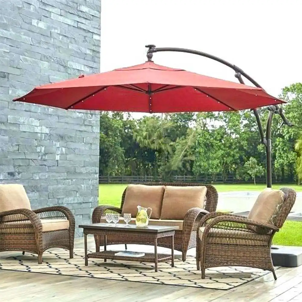 

2021 Octagon Waterproof Canopy Garden Parasol Cover Outdoor Garden Banana Umbrellas Cover Canopy Patio Awning Sun Shade Shelter