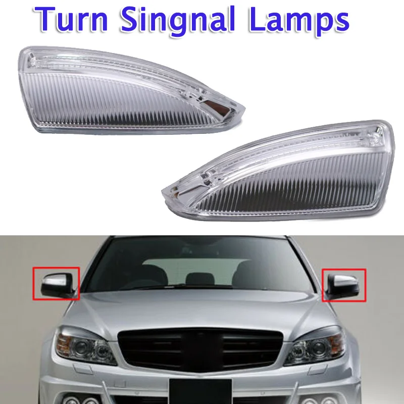 

For Mercedes Benz Viano Turn Signal Light Replacement Accessories Car Auto 1 pair Exterior Mirror
