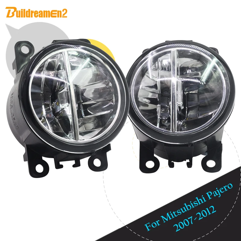 Buildreamen2 2 X автомобиля светодиодная лампа противотуманных фар светильник дневного