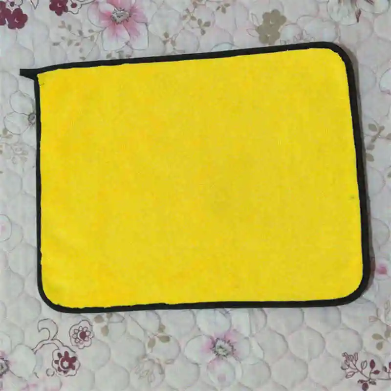 Mling 30x30/60CM Car Wash Microfiber Towel Car Cleaning Drying Cloth Hemming Car Care Cloth Detailing Car Wash Towel For Toyota