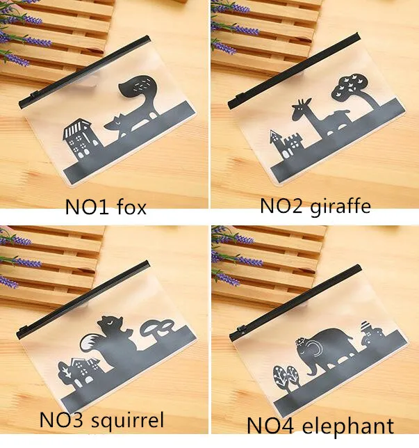 Милый пенал для карандашей с милыми мультяшными животными 20 шт./лот коробка ручек