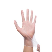 20pcsbag disposable pvc vinyl rubber gloves for laboratory restaurant locomotive repair tatto waterproof gloves
