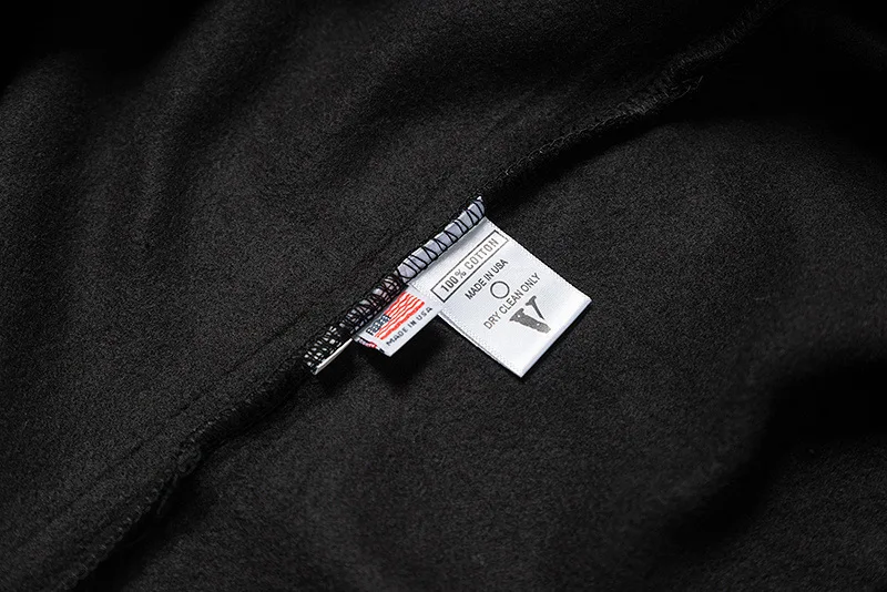 

Hoodies VLONE Man Cotton Sweatshirts Men Clothing Sweatshirt Women's USA Brand Hip Hop Friends Streetwear South Korean Flag