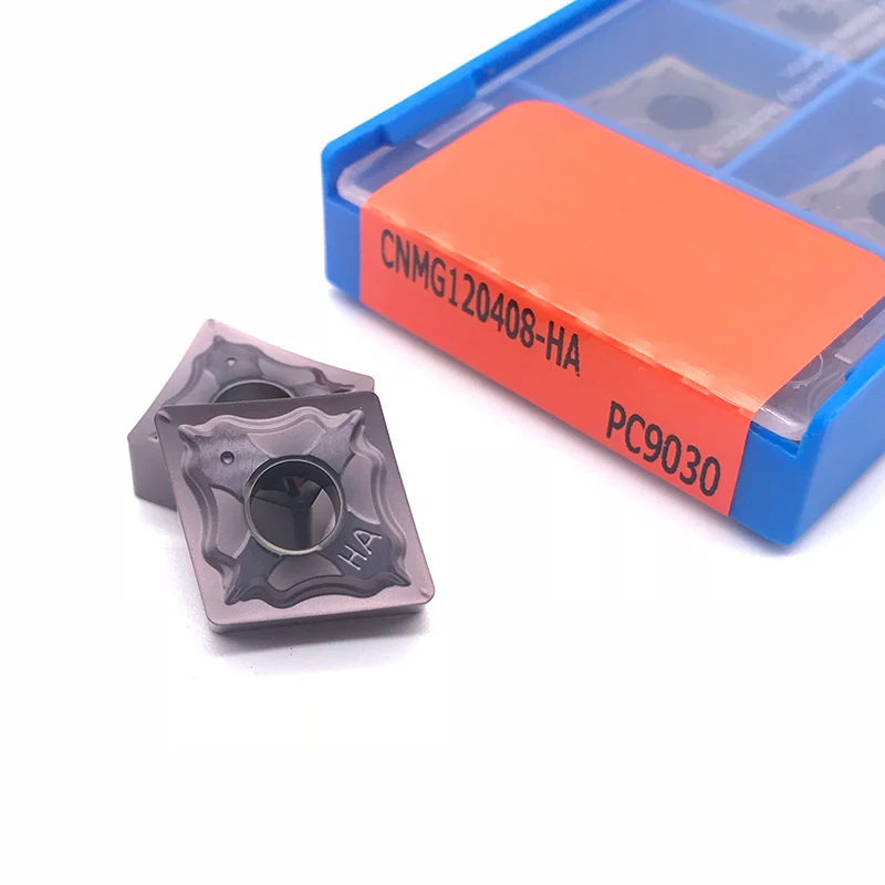 Высокое качество CNMG120404 CNMG120408 HA PC9030 внешний твердосплавный инструмент для обработки деталей вращения вставка для нержавеющей стали