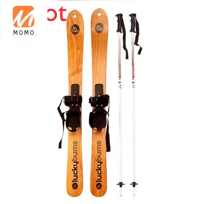 

Luxury Fashion Wooden Ski Double Board Adult Model Modern Original Wooden Ski/Snowboard Sled for Children Manchurian Ash