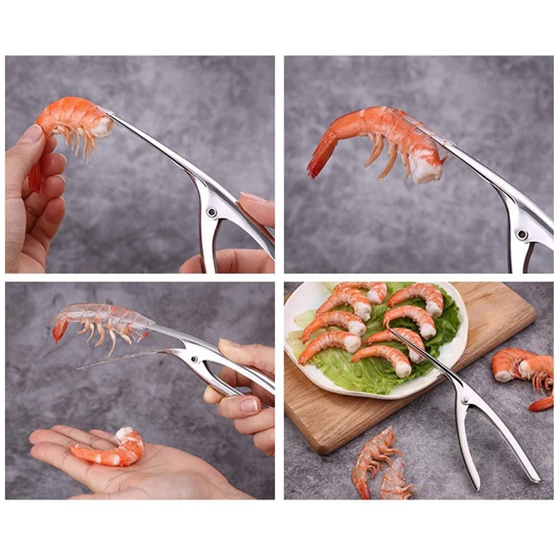 Креветки инструмент и нож для чистки креветок набор 2 Упаковка нержавеющая сталь
