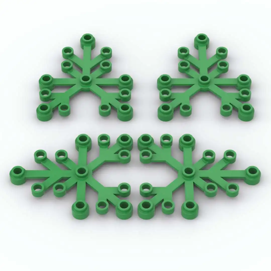 

MOC Building Block Parts 75/150pcs Plant Leaves 2417 5x6 diy Assembly Tree Green Bricks for Children Kids Birthday Gifts