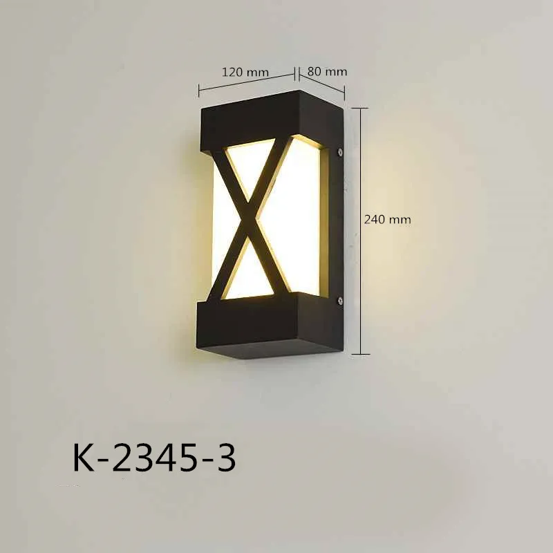 Kenlux светодиодный настенный светильник Современный стильный алюминиевый 12 Вт 15