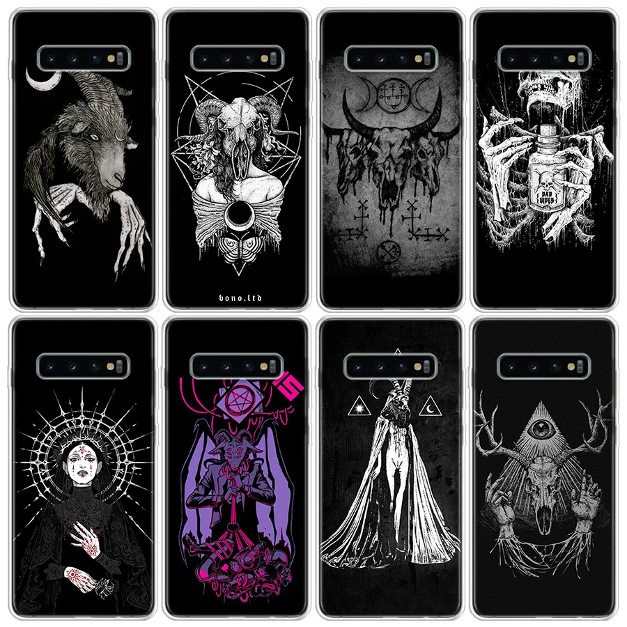 Чехол Devil SatanPhone для Samsung Note 20 Ultra 10 9 8 Galaxy M11 M12 M21 M30S M31 M32 M51 M52 M60S M80S F12 A81 A91, чехол Patte