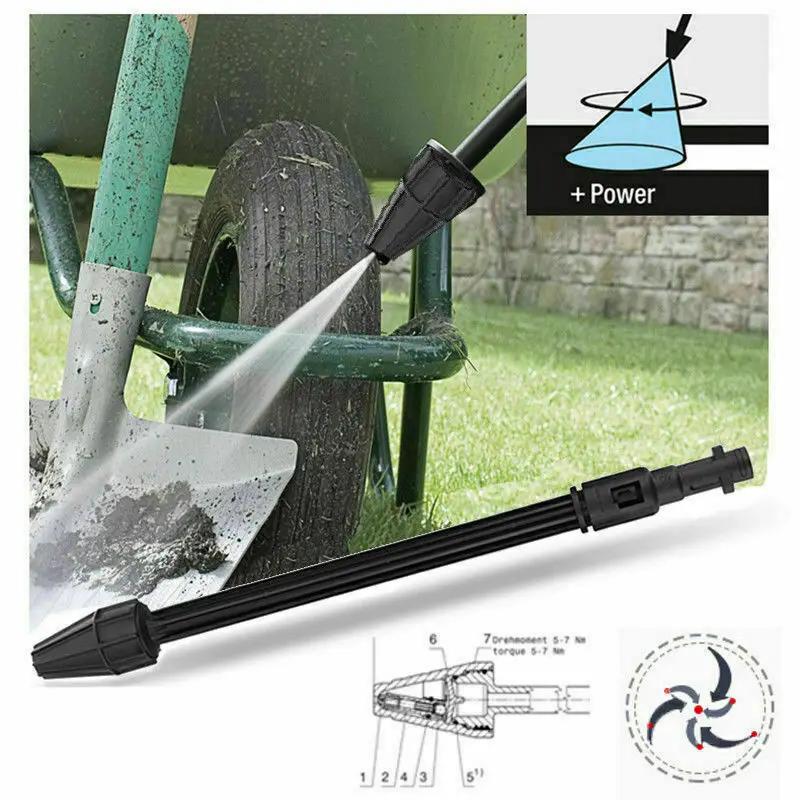 Мойка высокого давления подходит для Karcher K2 K3 K4 K5 вращающийся распылитель