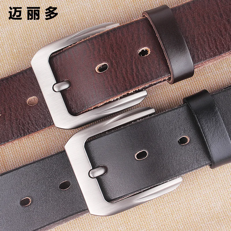 military belt outdoor tactical full grain soft belt high quality vintage buckle belts for jeans christmas gift