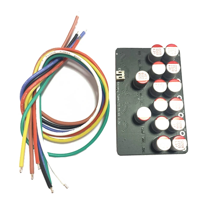 Active equalizer energy transfer board 2-17 series inductor / capacitor transduction 1.2A-5A high current equalization mode |