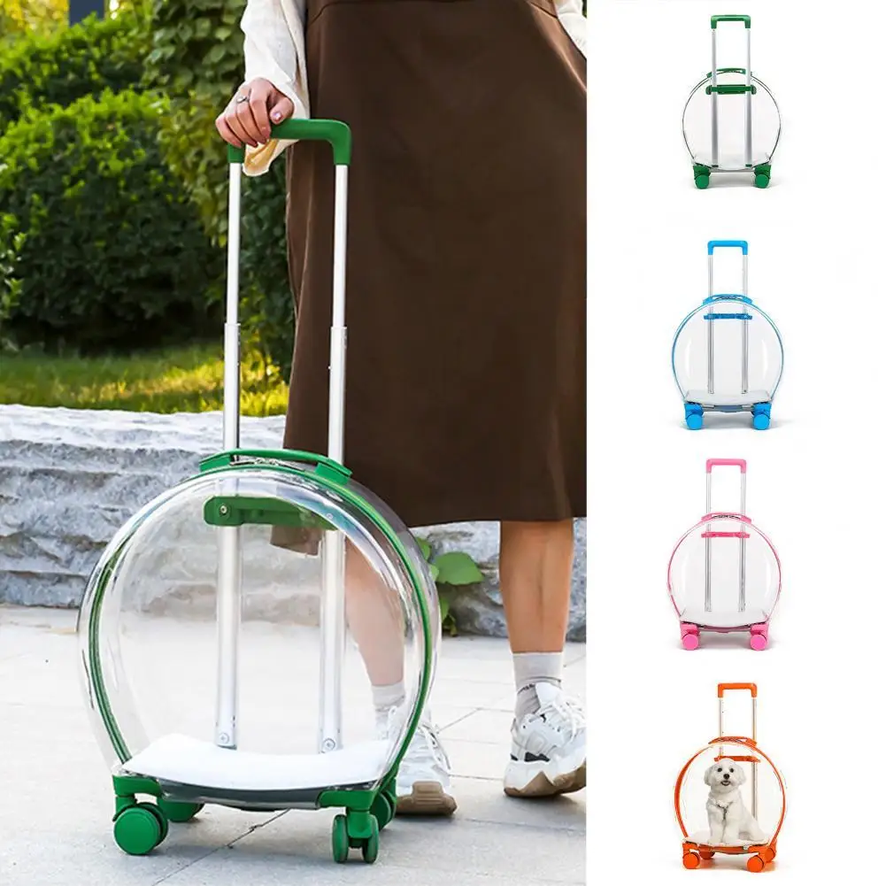 

Convenient with Telescopic Pole Dog Supplies Trolley Bag for Camping