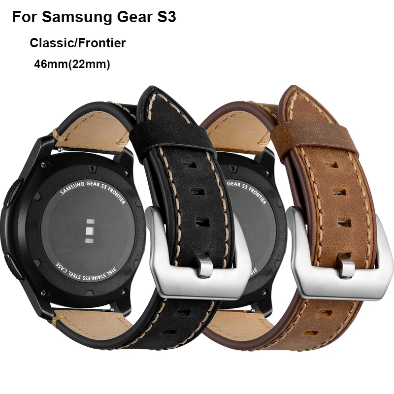 Ремешок 22 мм для Samsung Galaxy Watch 46 браслет Gear S3 Frontier/Classic huami amazfit huawei GT 2 умные