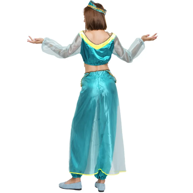 Сексуальный Сказочный Аладдин лампа Жасмин Принцесса Хэллоуин Взрослый Дети