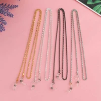 1pc non slip sunglasses lanyard strap necklace metal eyeglasses glasses hanging chain cord for reading glasses spectacles holder