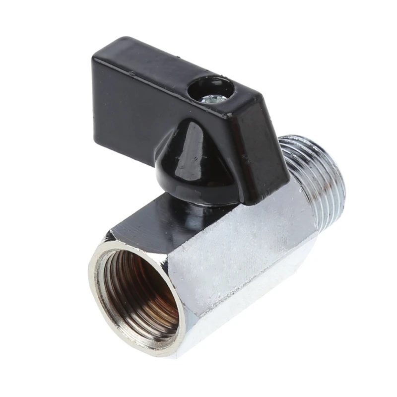 Латунный Мини шаровой клапан 3/8 &quotBSP штыревой к женскому резьбе воздушный