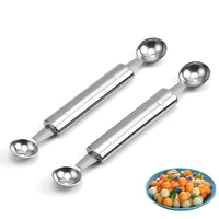430 stainless steel fruit ball scoop household double head ice cream watermelon ball scoop