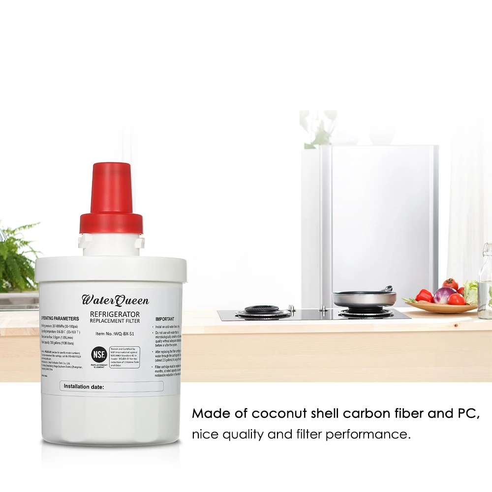 Фильтр для воды в холодильнике Сменный фильтр из активированного угля кухонном