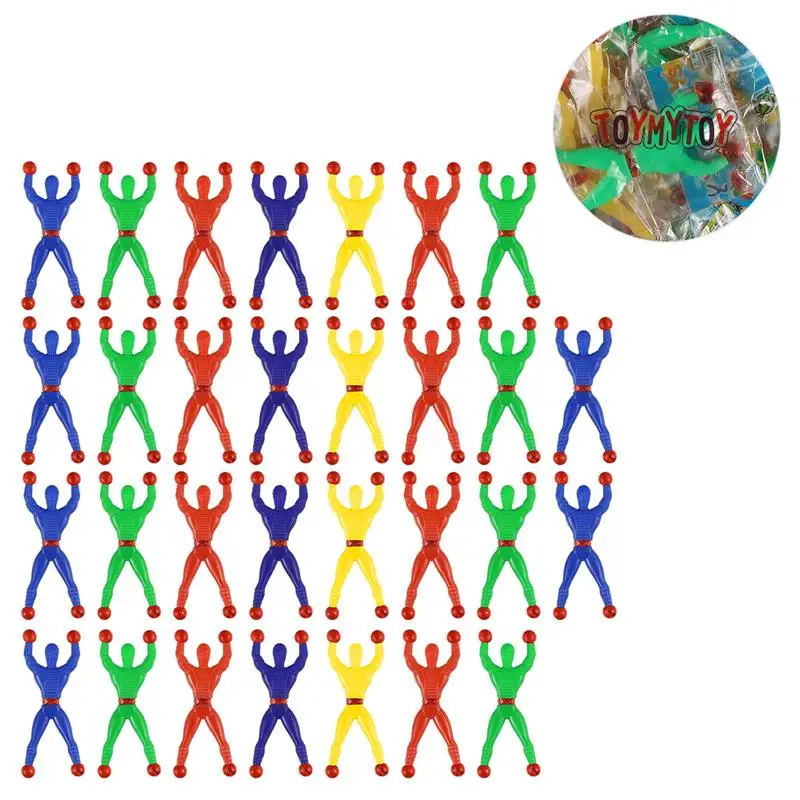 

30PCS Kids Children Stretchy Sticky Toy Set Including 30 Sticky Hands 30 Sticky Hammers (Random Color)