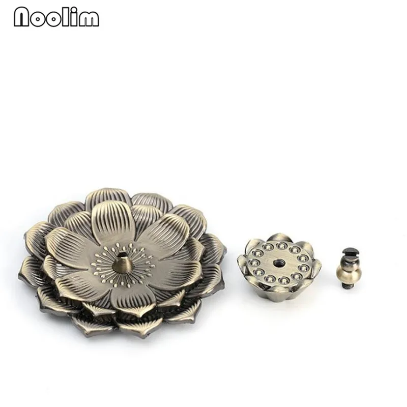 Новый Лотос медный для благовоний горелка многоразовая палка держатель Рожков