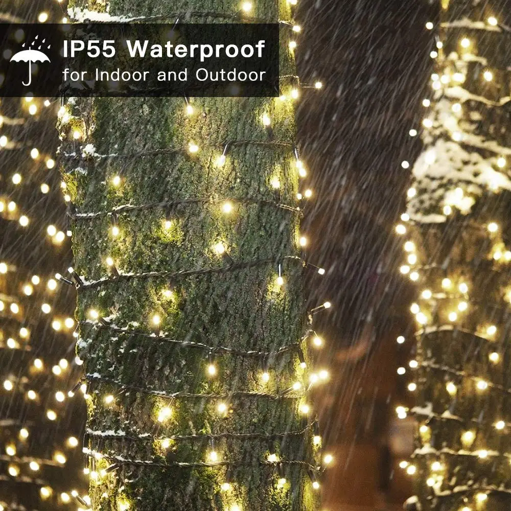 105ft 300 светодиодный Рождественские гирлянды рождественские огни UL