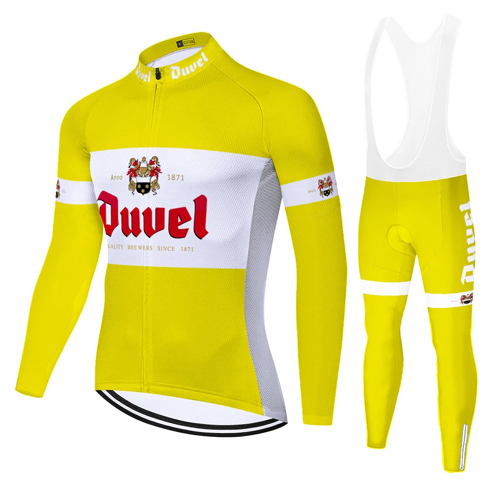 Новинка спортивная одежда duvel beer jersey для велосипеда летняя и весенняя мужская