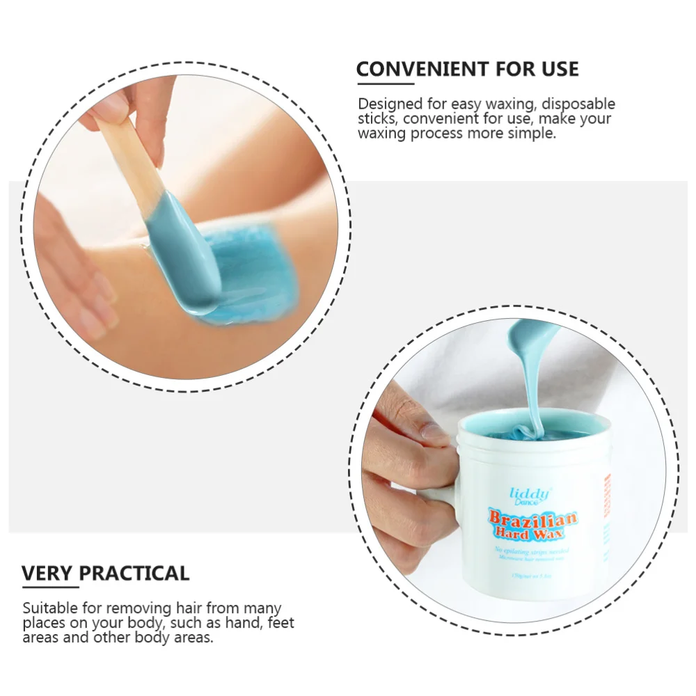 

1Set Practical Hard Bottle Wax Creative Hair Removal Tools Hard Bottle Wax
