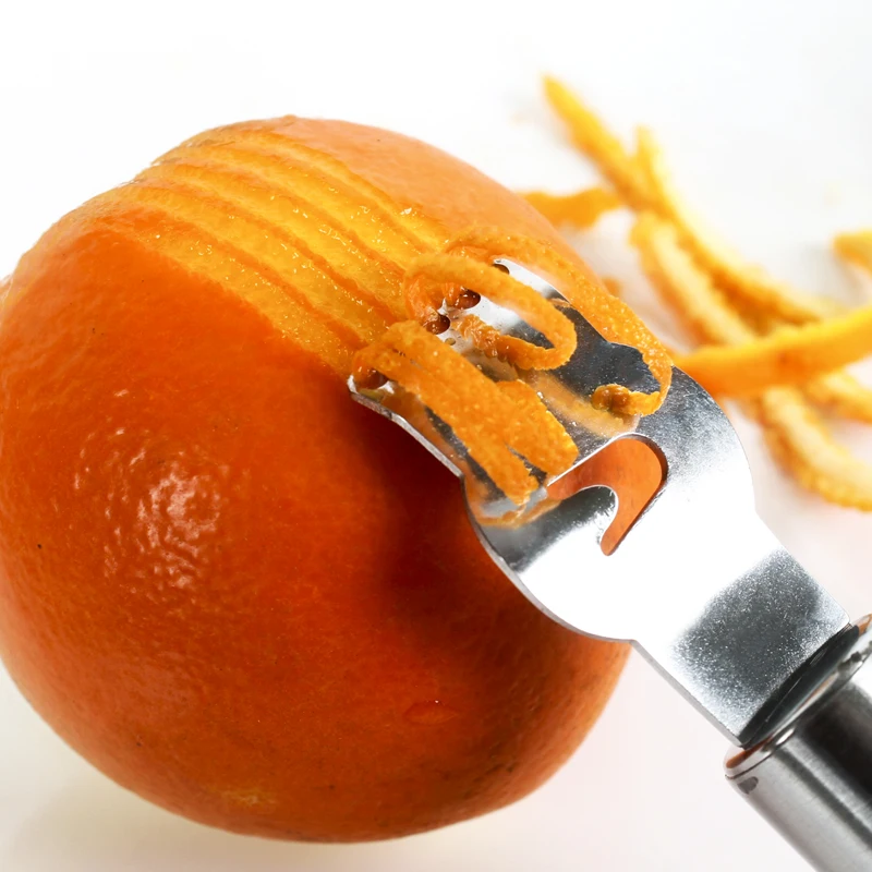 Кухонные гаджеты нож для чистки лимонов Терка зестер из нержавеющей стали