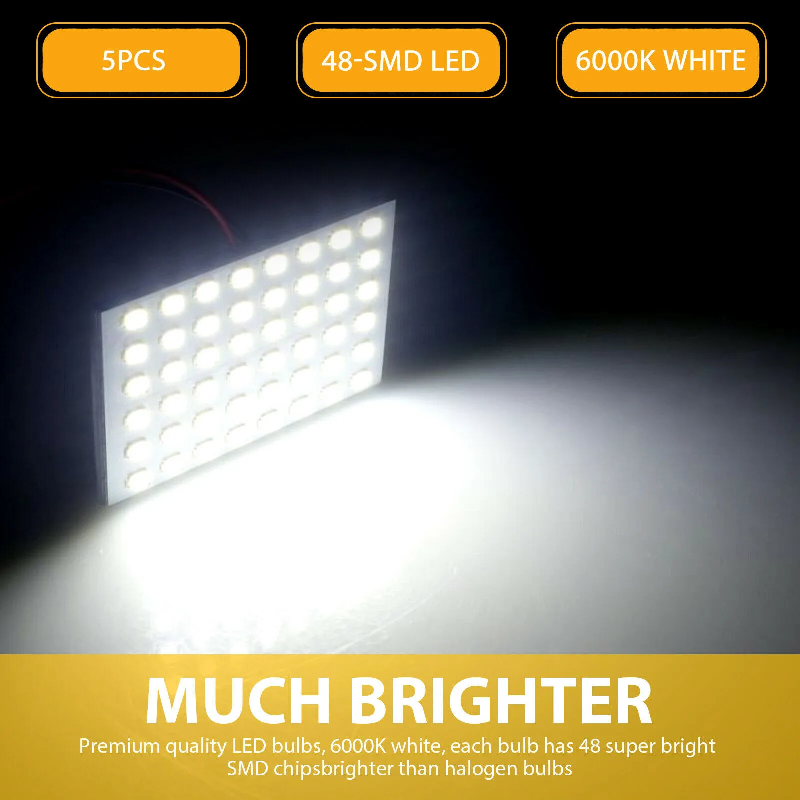 

Accessory Interior Practical LED Replacement Replaces T10 Universal Durable