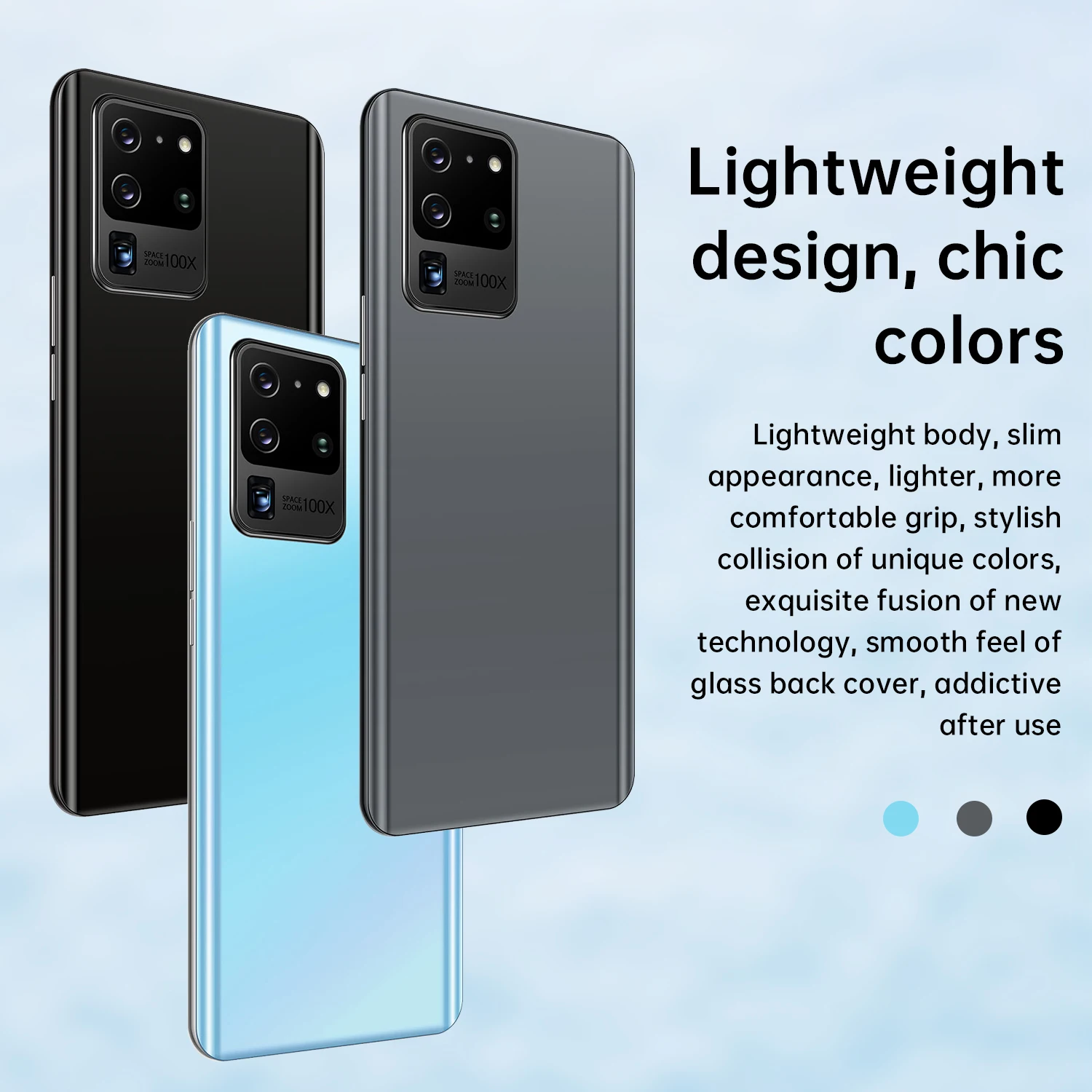 

Global Version 6.8'' S21 Ultra 4k Smartphone 5000mAh Latest 10 Core Full Screen Cellphone 12+512G Support Face ID 5G Mobilephone