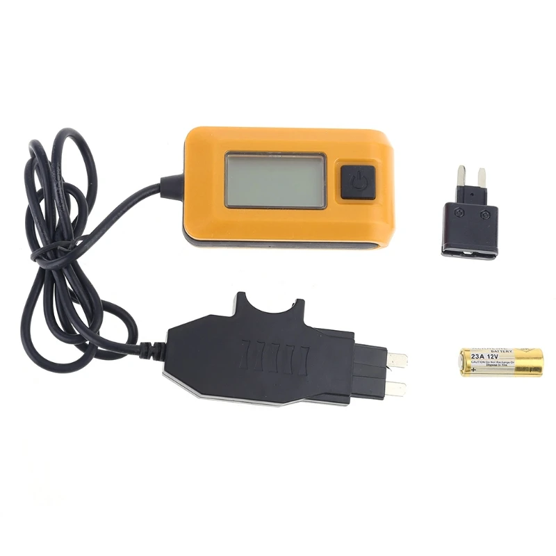 

Auto Fuses Buddy Mini Tester Detector Car Electric Current AE150 12V 23A LCD Display Multifunction Repair Practical
