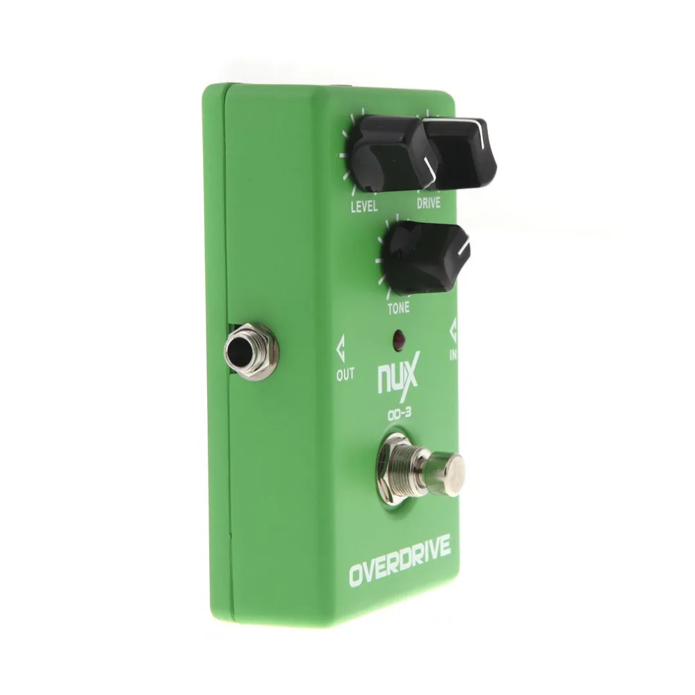 nux od 3 overdrive elektrische gitarre effekt pedal true bypass warm rohr natürliche overdrive sound gitarre pedal hohe qualität dropship fr