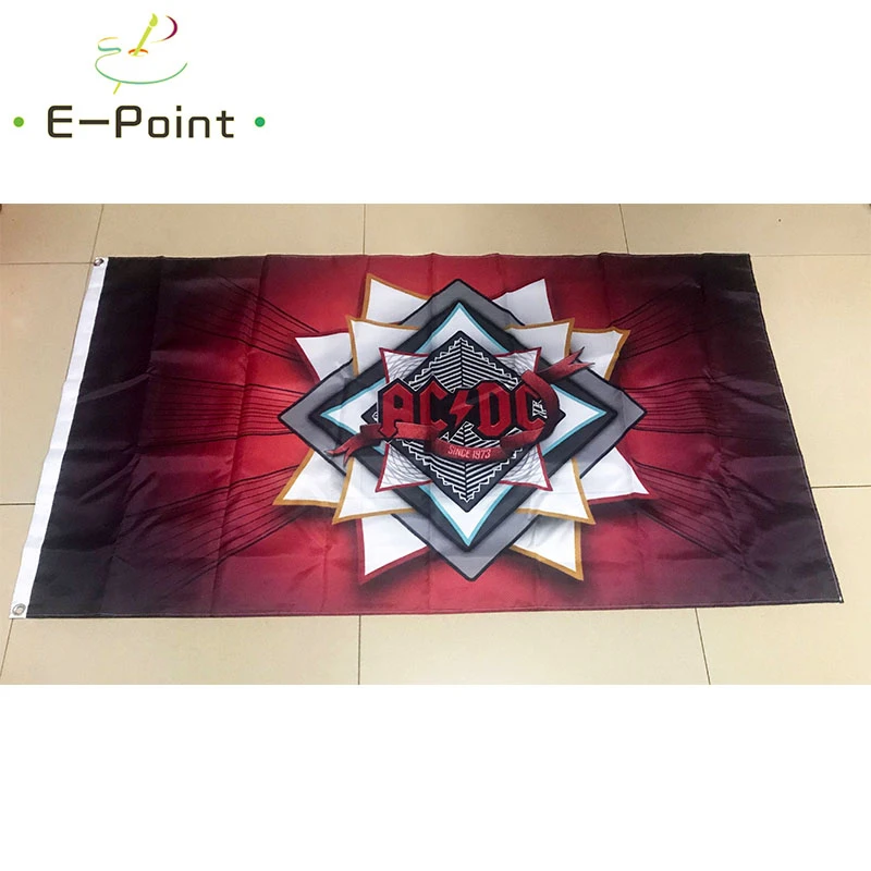 Австралийский AC/DC рок флаг группы 2ft* 3ft(60*90 см) 3ft* 5ft(90*150 см) размер рождественские украшения для домашнего флага баннер подарки