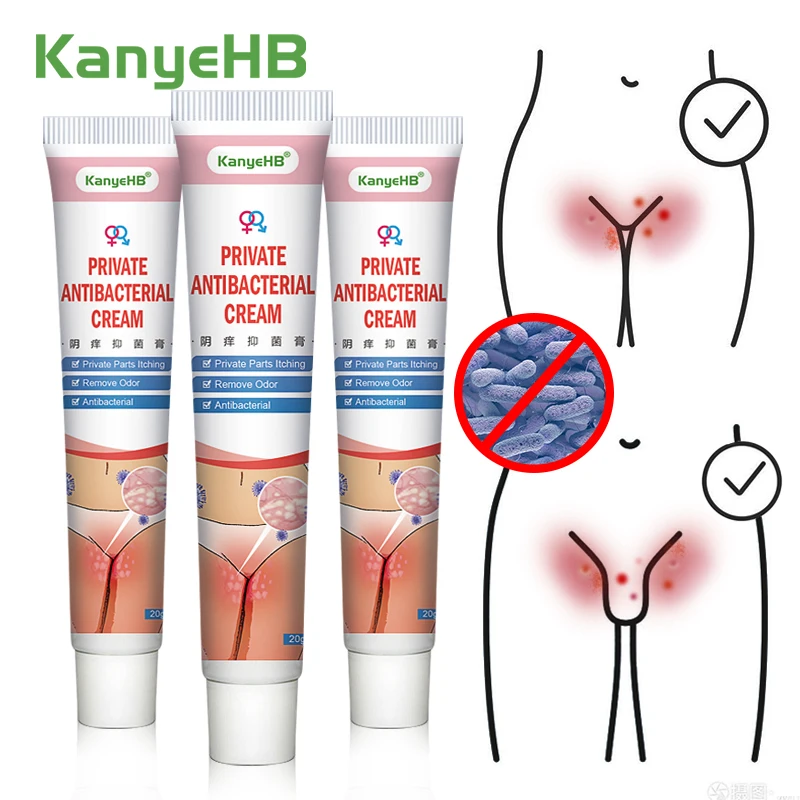 

Антибактериальный крем от зуда, 3 шт., A708