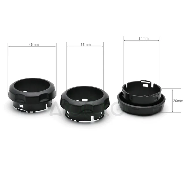 YUECHI Aluminum Alloy Air Conditioning Knobs Trim For Range Rover Sport 2014-2017